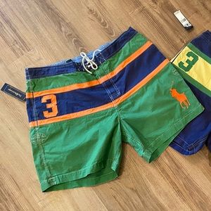 Men’s Polo Swim Shorts NWT